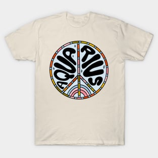 Aquarius Peace Sign T-Shirt